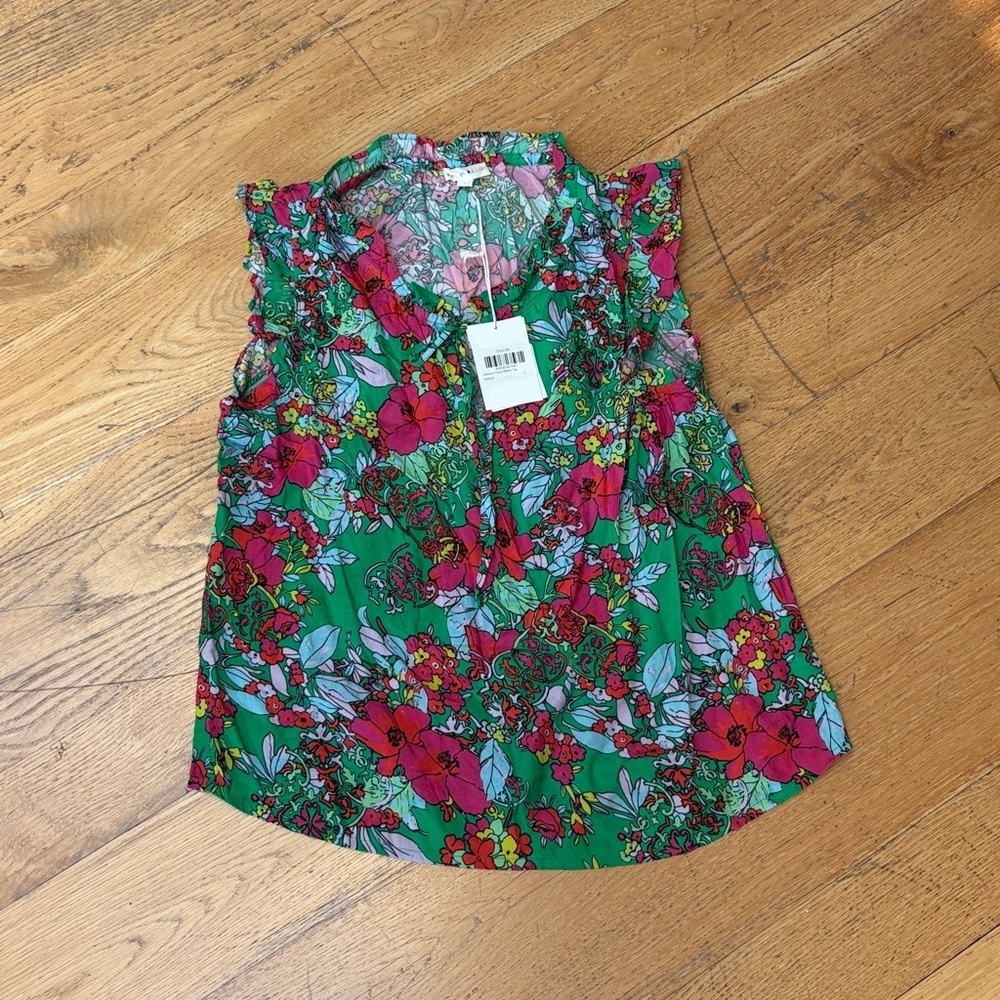 NWT Roller Rabbit Ashbury Floral Top & Pant. Large - Picture 6 of 10